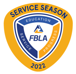 FBLA Service Season badge 2022
